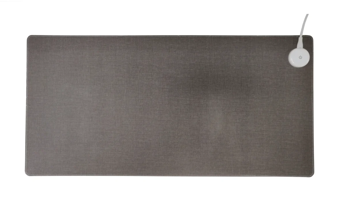 Verwarmde bureaulegger Grijs – 80 x 40 cm – Grijs - Afbeelding 5