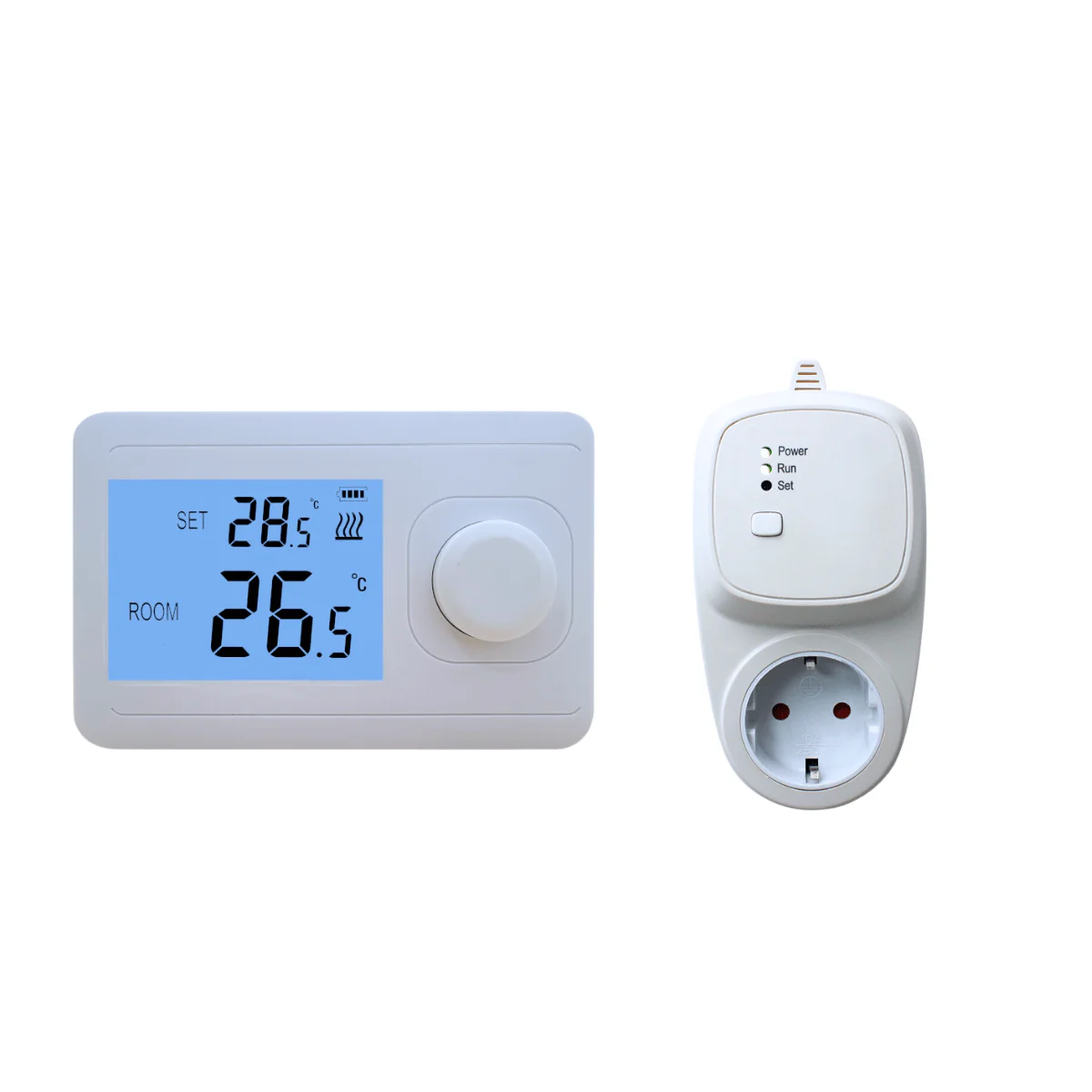 “Otus” Draadloze RF thermostaat – Type R: Opbouw ontvanger (max 3000 watt) - Afbeelding 3
